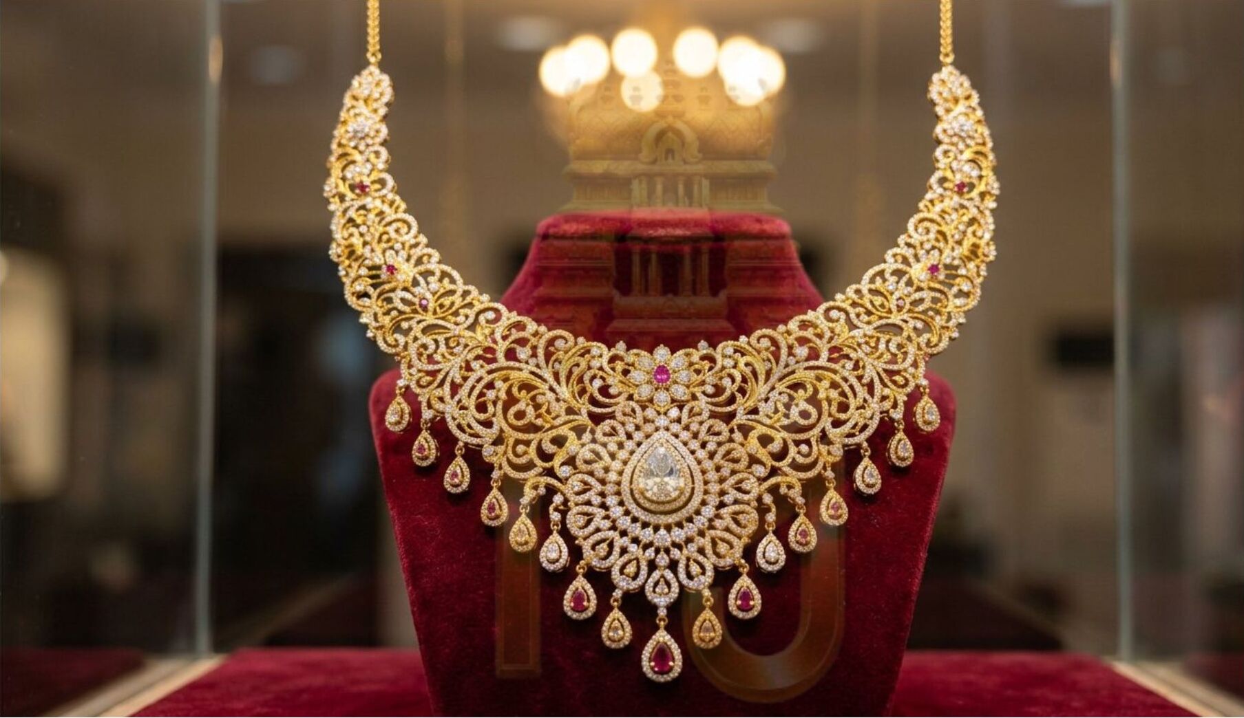 Indian bride with jewellery