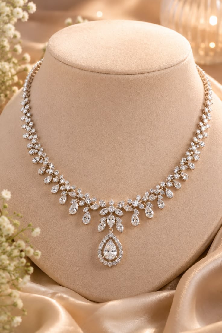 Diamond earrings gold