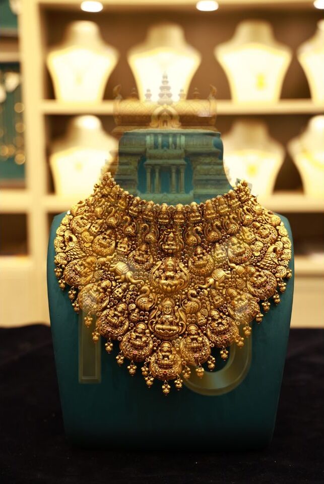Gold necklace